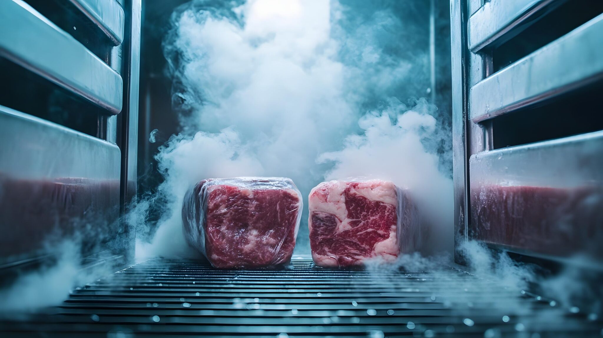 Droogijs voedsel vervoeren