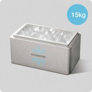 IJsblokjes in een Ice Masters doos van 15 kg