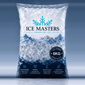 Zak ijsblokjes 5 kg van Ice Masters